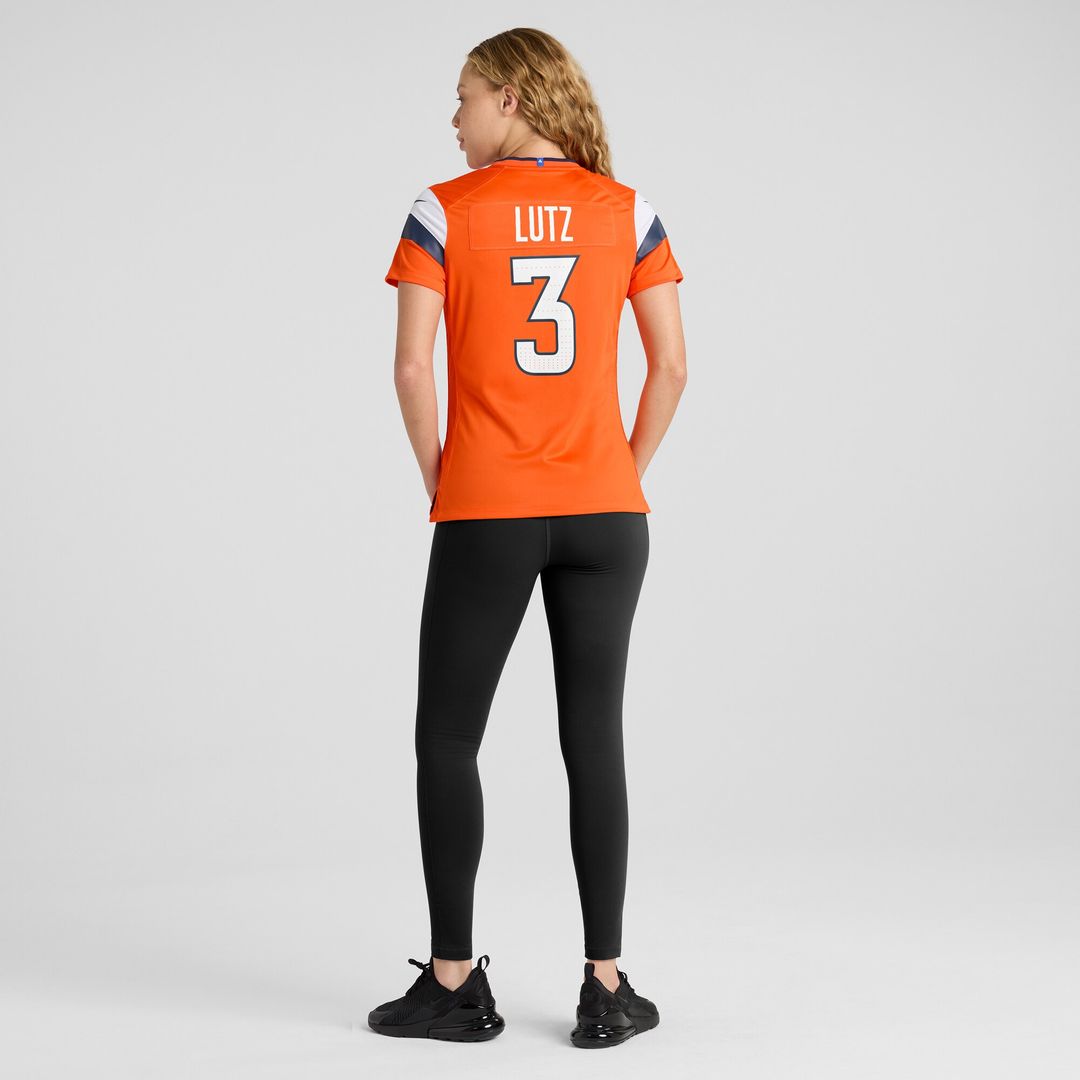 Wil Lutz Denver Broncos Nike Women's Team Game Jersey -  Orange