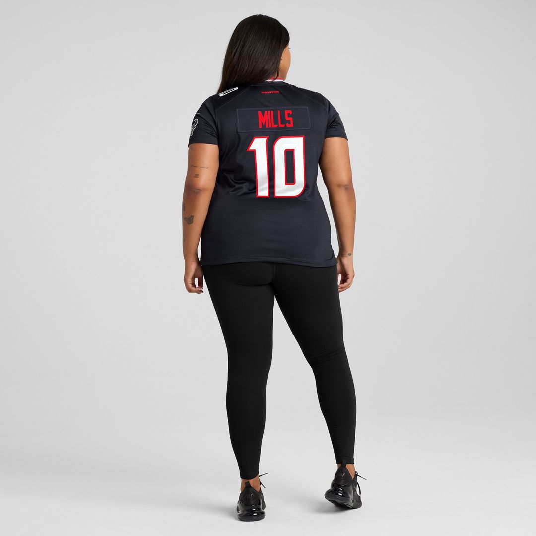 Davis Mills Houston Texans Nike Women's Team Game Jersey -  Navy