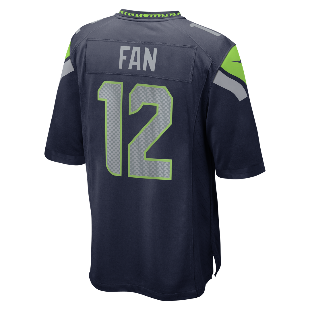 12s Seattle Seahawks Nike Game Jersey - White