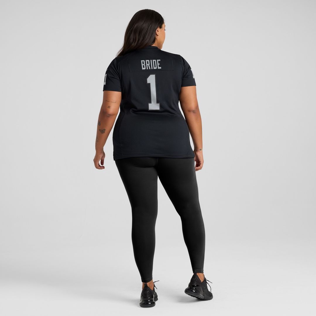 Number 1 Bride Las Vegas Raiders Nike Women's Game Jersey - Black