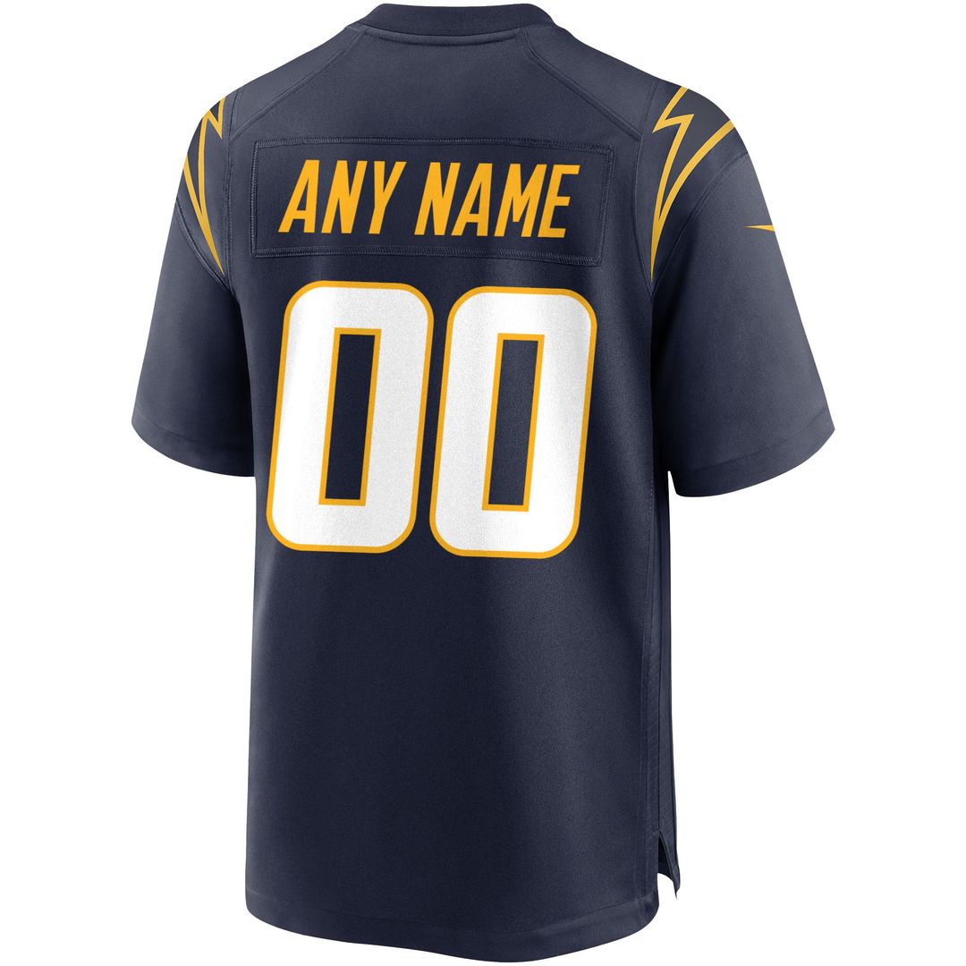 Los Angeles Chargers Nike Alternate Custom Game Jersey - Royal