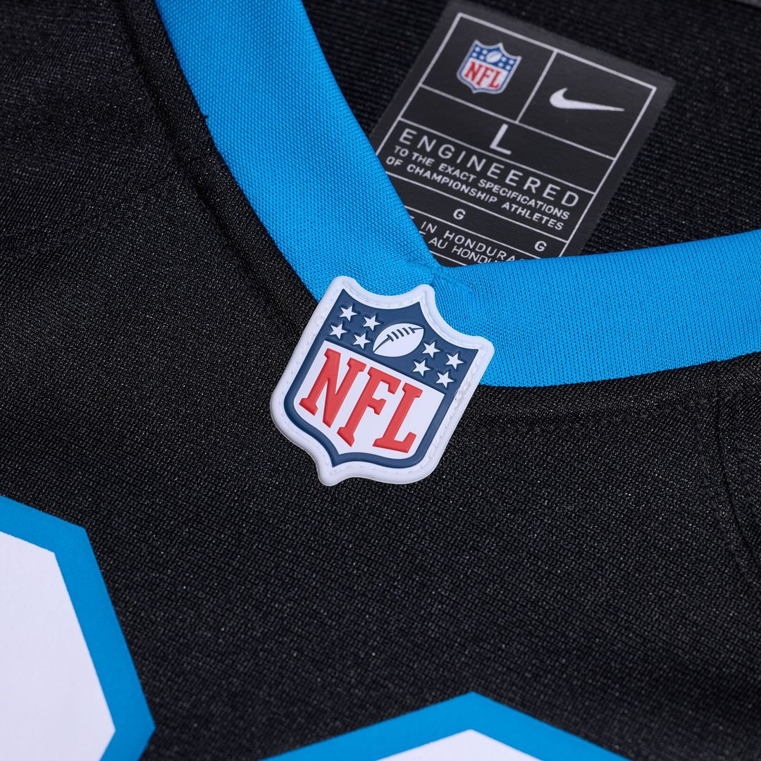 Chuba Hubbard Carolina Panthers Nike Team Game Jersey - Black