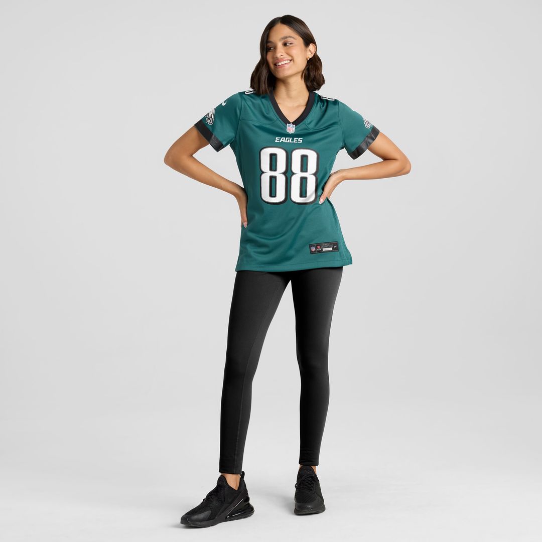 Dallas Goedert Philadelphia Eagles Nike Women's Alternate Game Jersey - Black