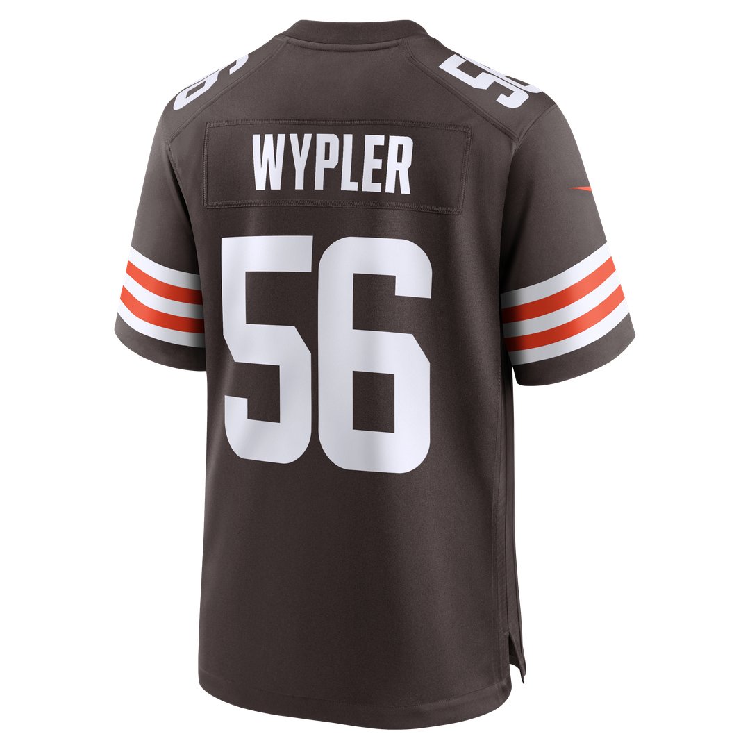 Luke Wypler Cleveland Browns Nike Team Game Jersey -  Brown