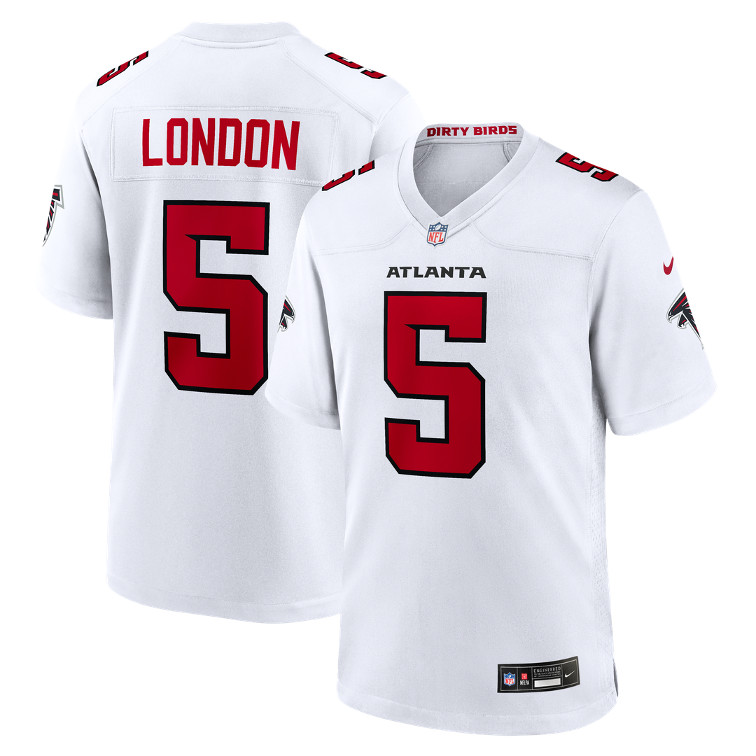 Drake London Atlanta Falcons Nike Game Jersey - Red
