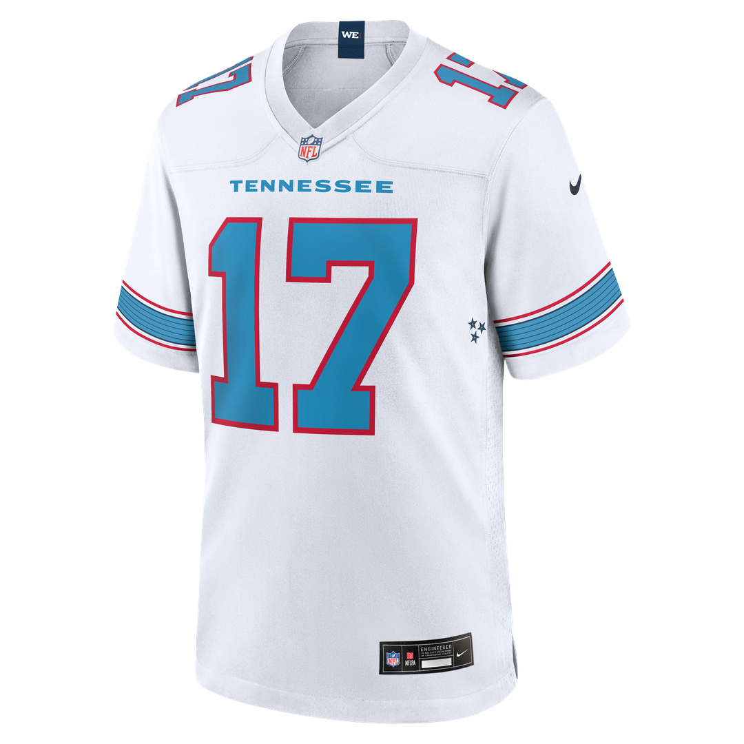 Chimere Dike Tennessee Titans Nike Team Game Jersey -  Light Blue