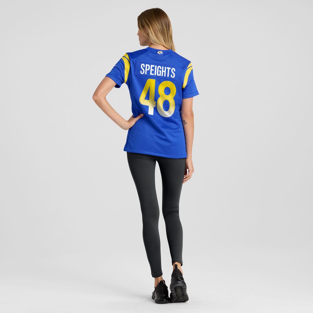 Omar Speights Los Angeles Rams Nike Women's Game Jersey -  Royal