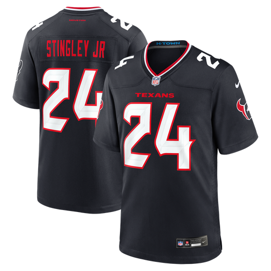 Derek Stingley Jr. Houston Texans Nike Game Jersey - Navy