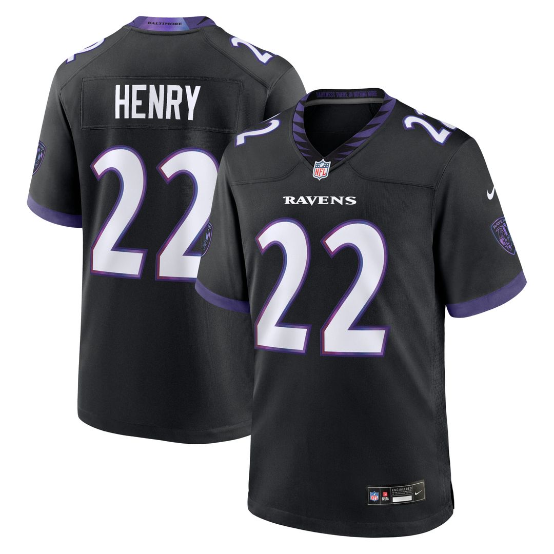 Derrick Henry Baltimore Ravens Nike Game Jersey - White