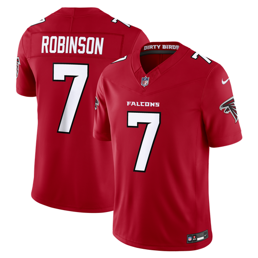 Bijan Robinson Atlanta Falcons Nike Vapor F.U.S.E. Stitched Limited Jersey - Red