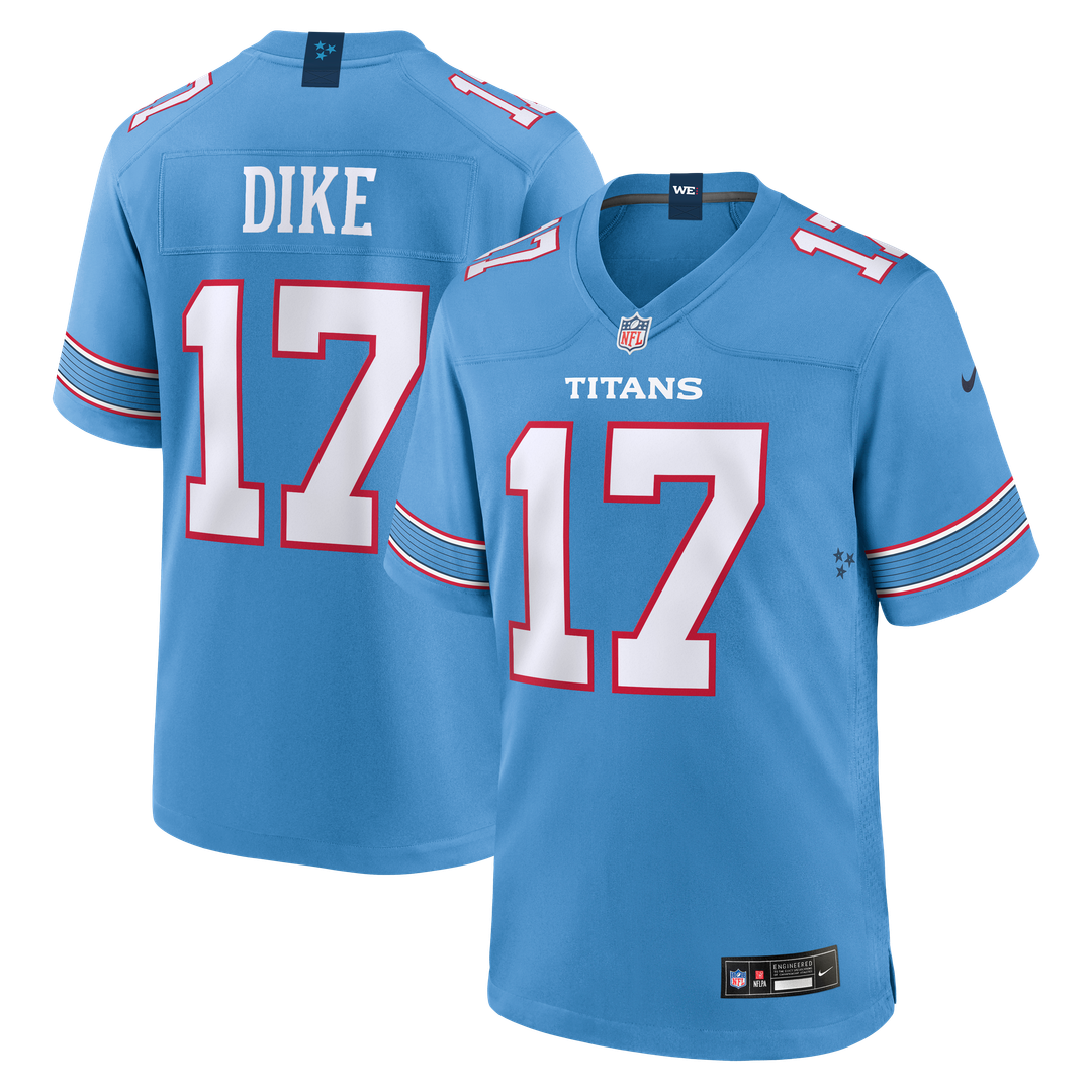 Chimere Dike Tennessee Titans Nike Game Jersey -  White