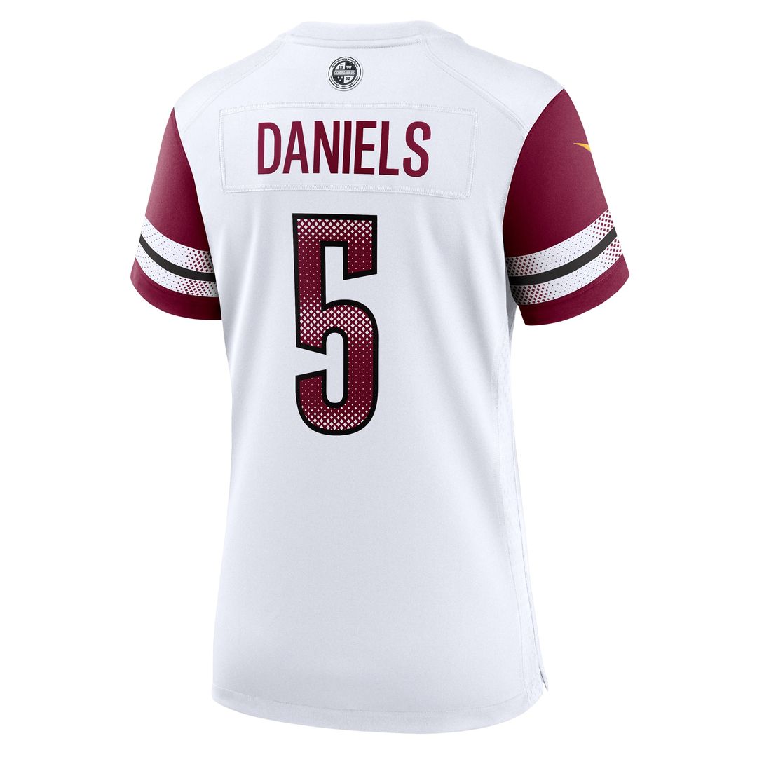 Jayden Daniels Washington Commanders Nike Women's  Player Game Jersey - Burgundy