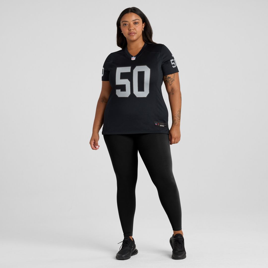 Jacob Bobenmoyer Las Vegas Raiders Nike Women's Game Player Jersey - Black