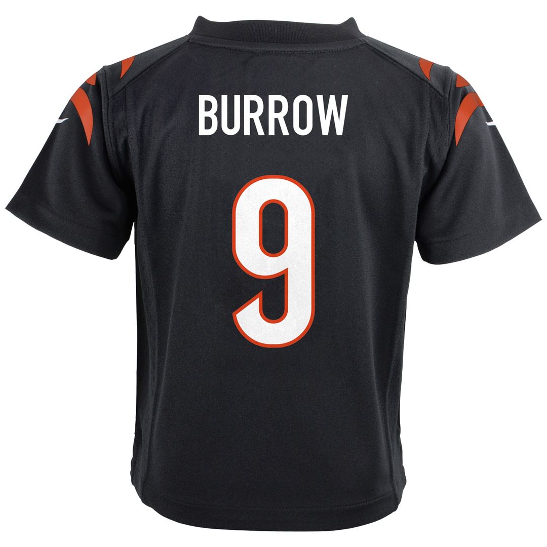 Joe Burrow Cincinnati Bengals Nike Infant Team  Player Game Jersey - Black