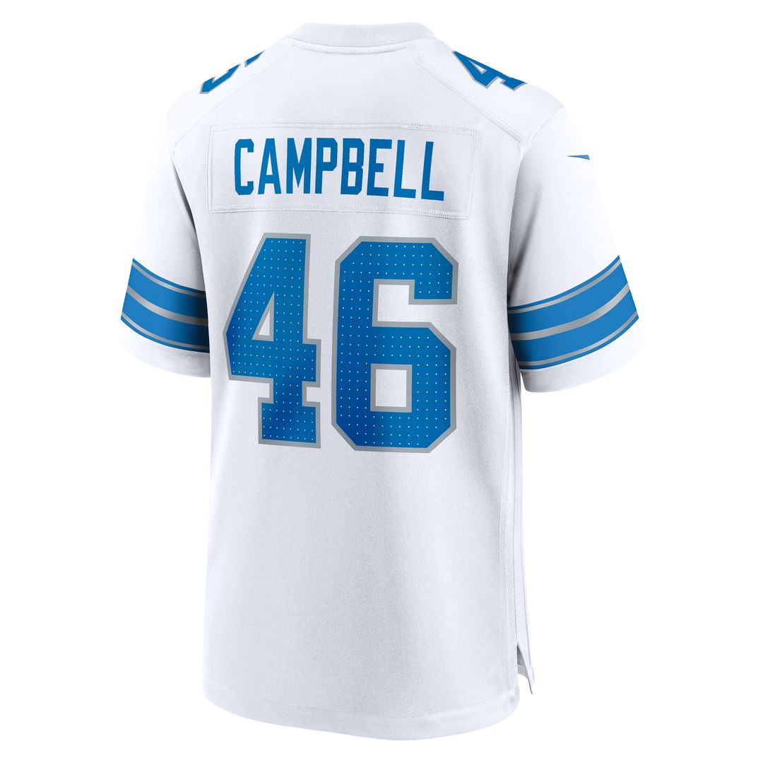 Jack Campbell Detroit Lions Nike Game Jersey - Blue