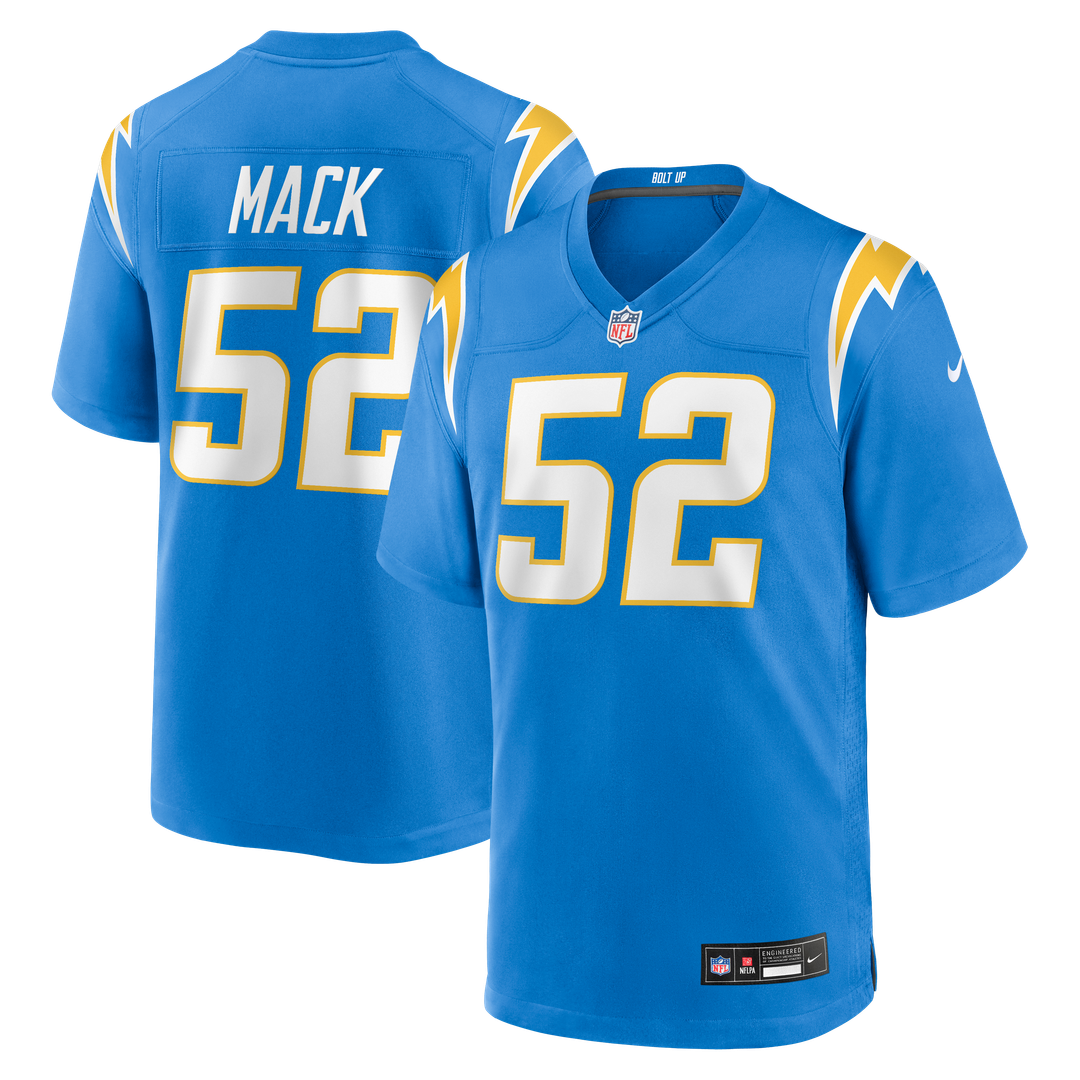 Khalil Mack Los Angeles Chargers Nike Game Jersey - Powder Blue