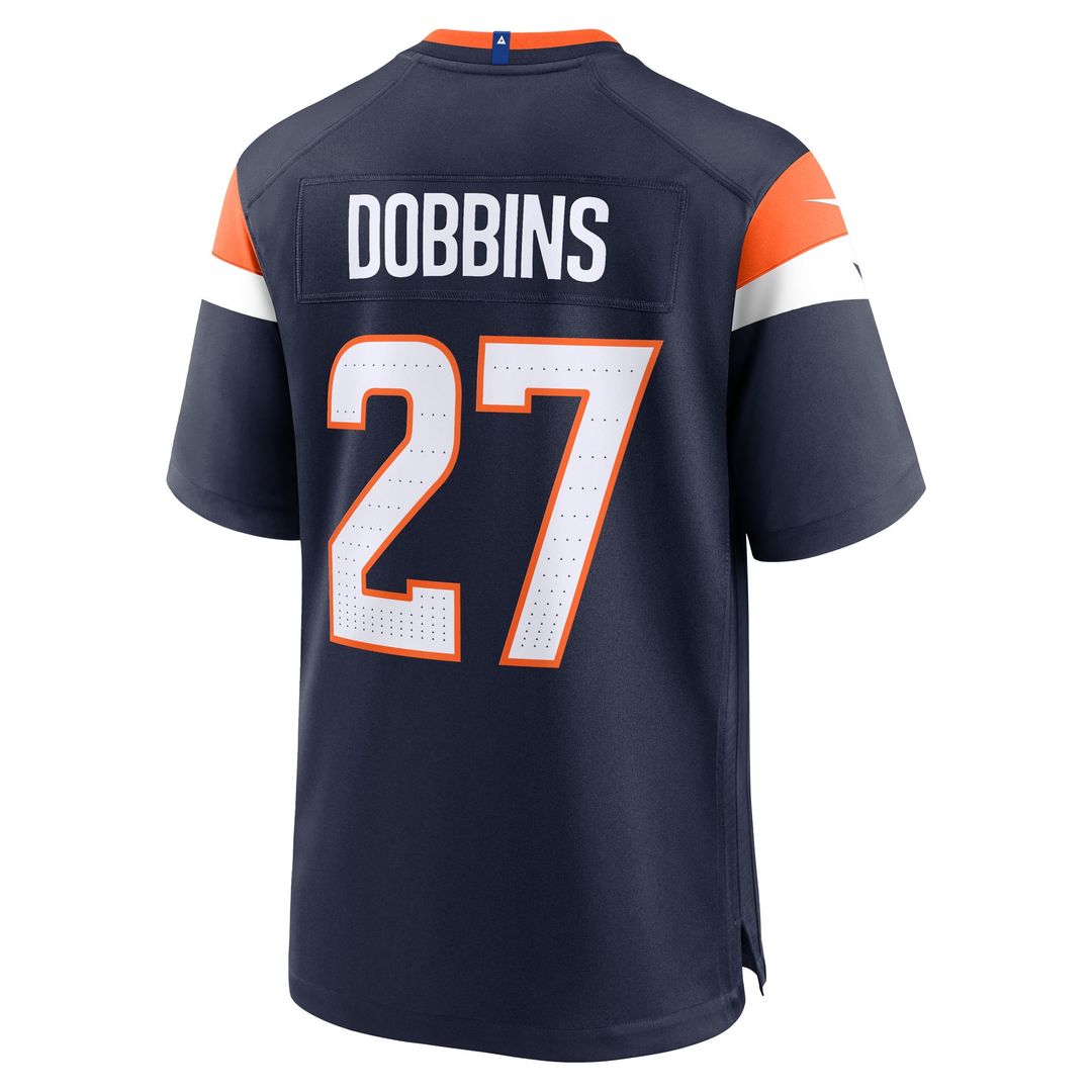 J.K. Dobbins Denver Broncos Nike Alternate Game Jersey -  Navy