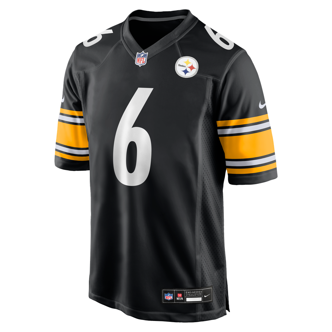 Patrick Queen Pittsburgh Steelers Nike Alternate 1933 Throwback Game Jersey - Gold