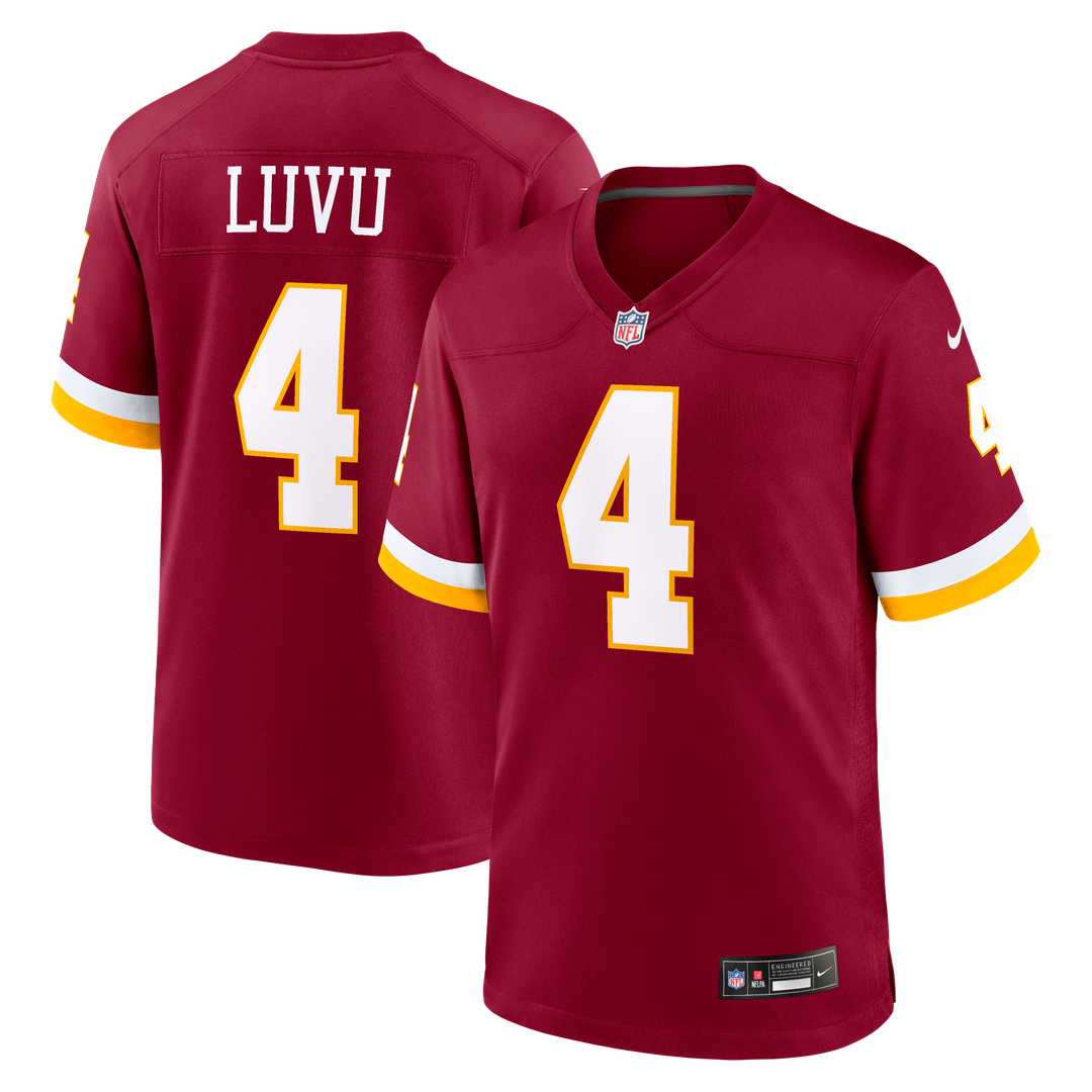 Frankie Luvu Washington Commanders Nike Hail Raiser Alternate Game Jersey - Black