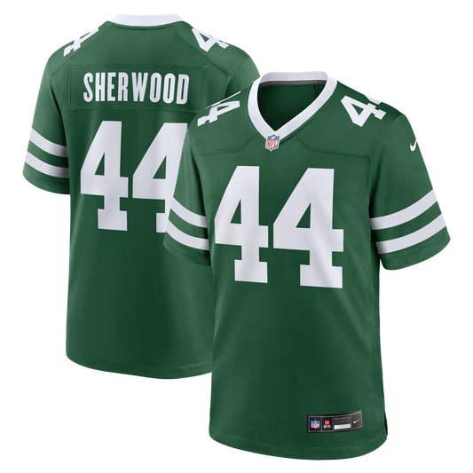 Jamien Sherwood New York Jets Nike Team Game Jersey - Legacy Green