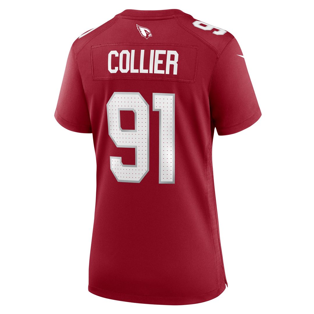 L.J. Collier Arizona Cardinals Nike Women's  Game Jersey -  Cardinal