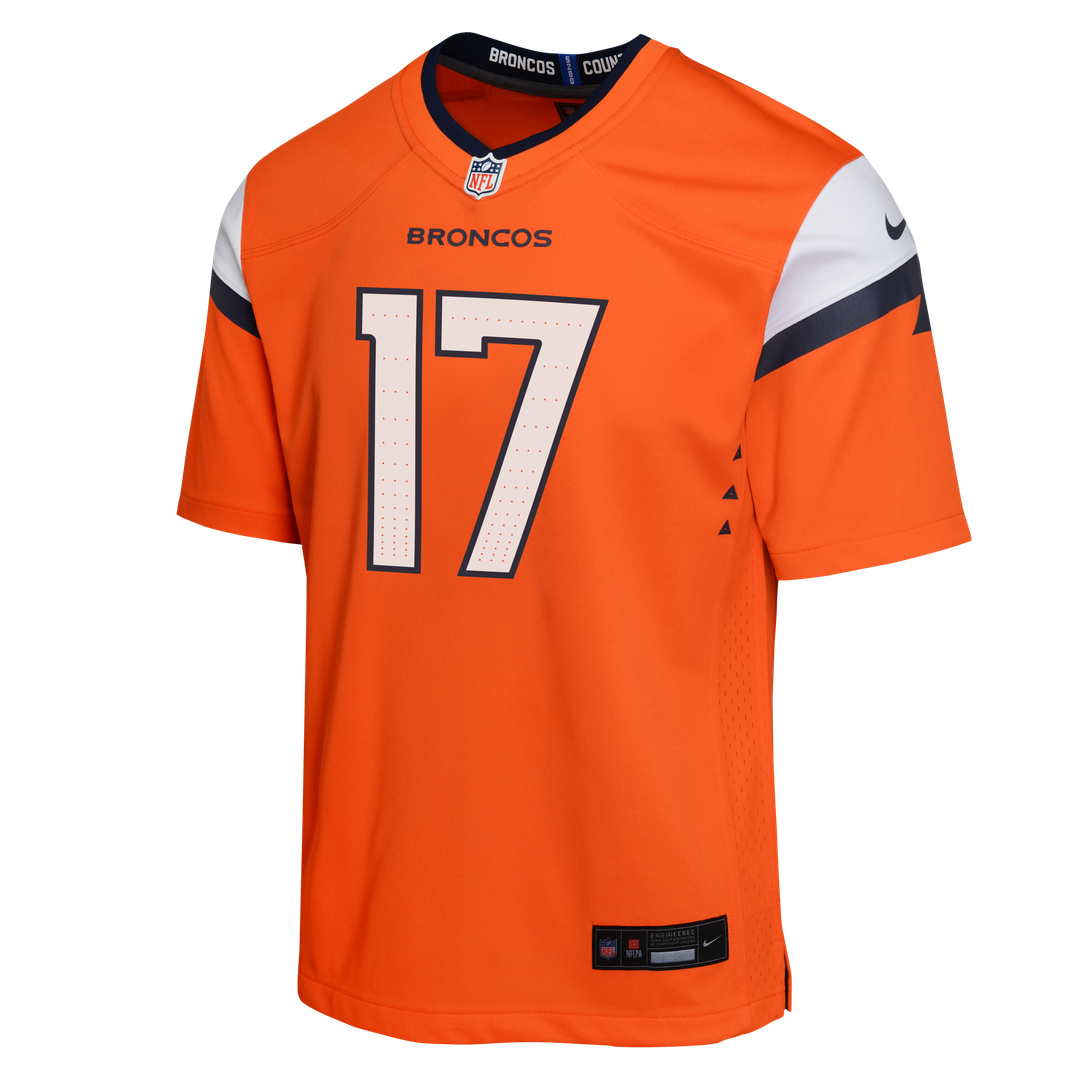 Jaylen Waddle Denver Broncos Nike Youth Game Jersey - Orange