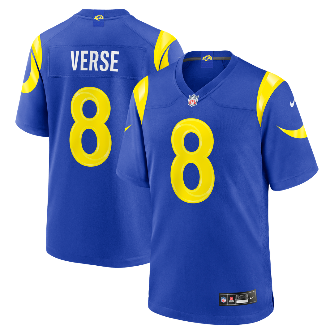 Jared Verse Los Angeles Rams Nike Team Game Player Jersey - Royal