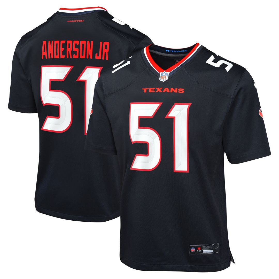 Will Anderson Jr. Houston Texans Nike Youth Game Jersey - White