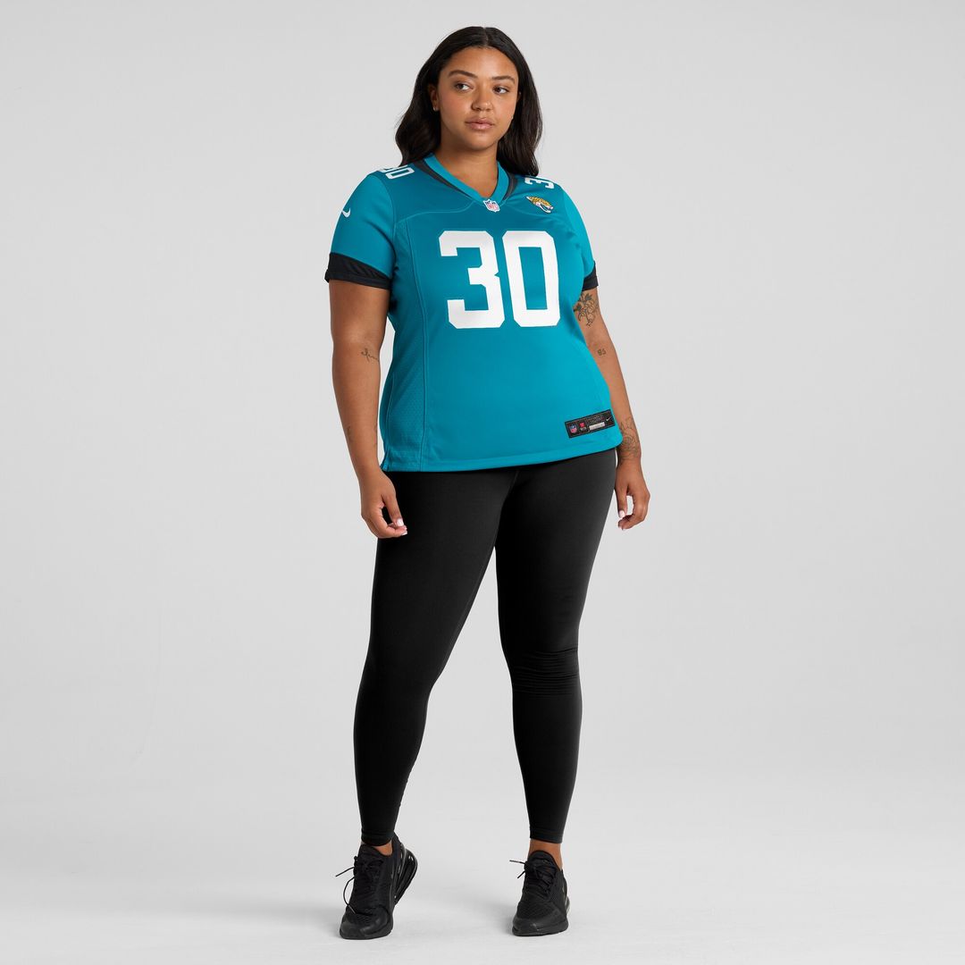 Montaric Brown Jacksonville Jaguars Nike Women's Game Player Jersey - Teal