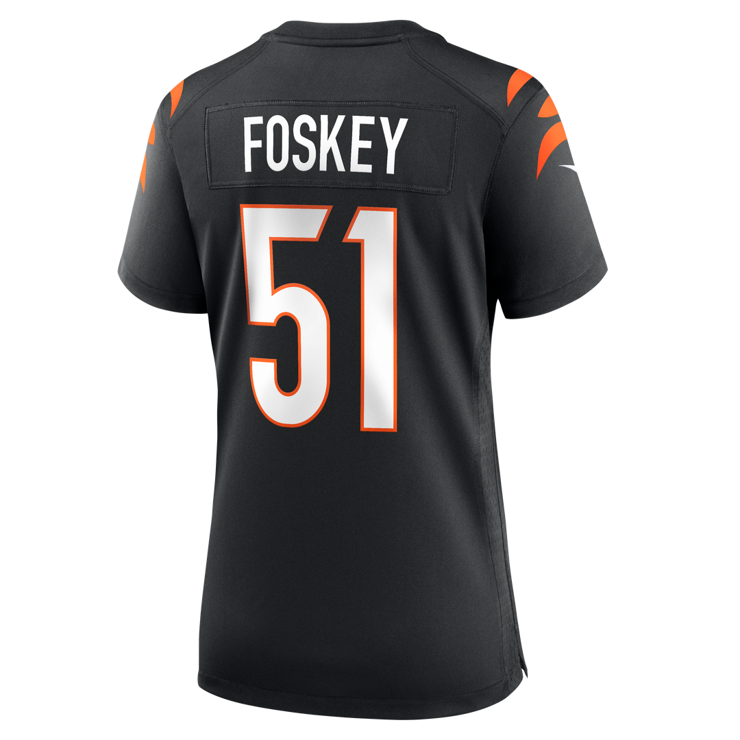 Isaiah Foskey Cincinnati Bengals Nike Women's Team Game Jersey -  Black