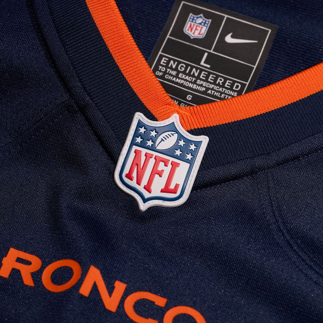 Patrick Surtain II Denver Broncos Nike Team Game Jersey - Orange
