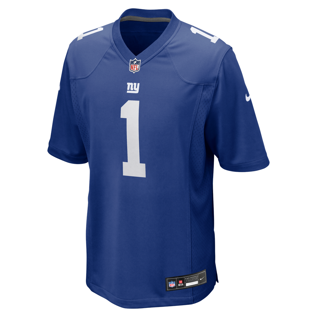 Malik Nabers New York Giants Nike Alternate Game Jersey - Century Red