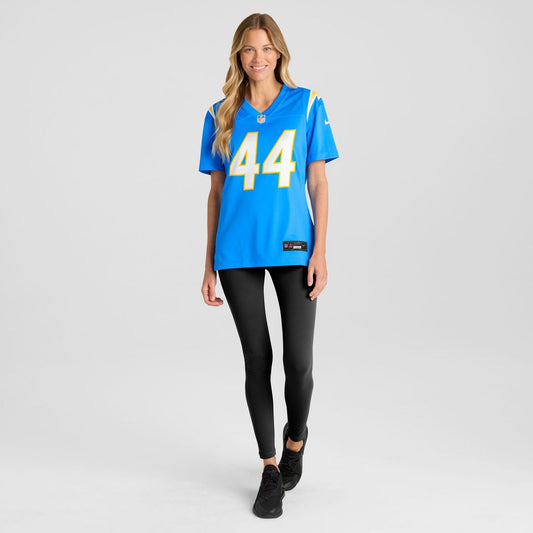 Scott Matlock Los Angeles Chargers Nike Women's  Game Jersey -  Powder Blue