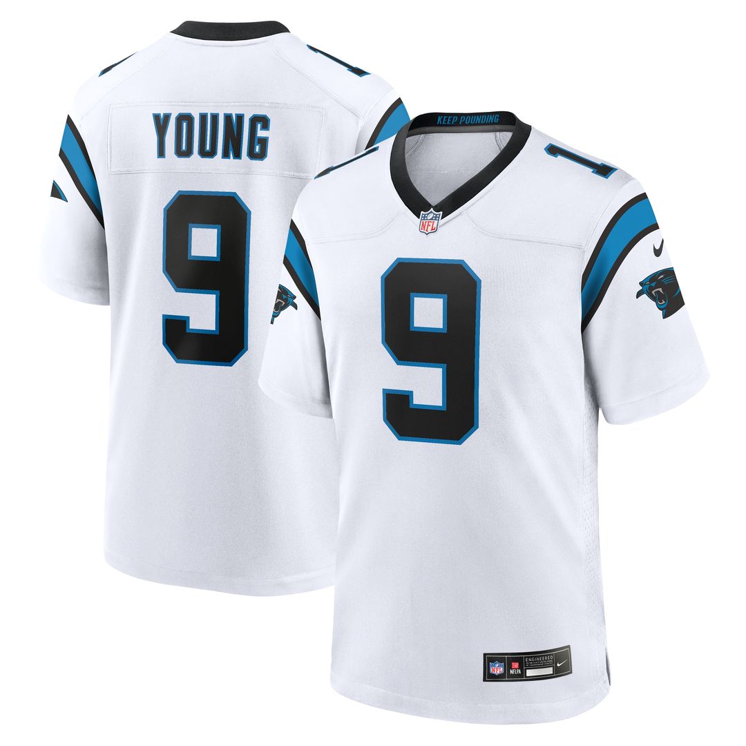 Bryce Young Carolina Panthers Nike Team Game Jersey - Black