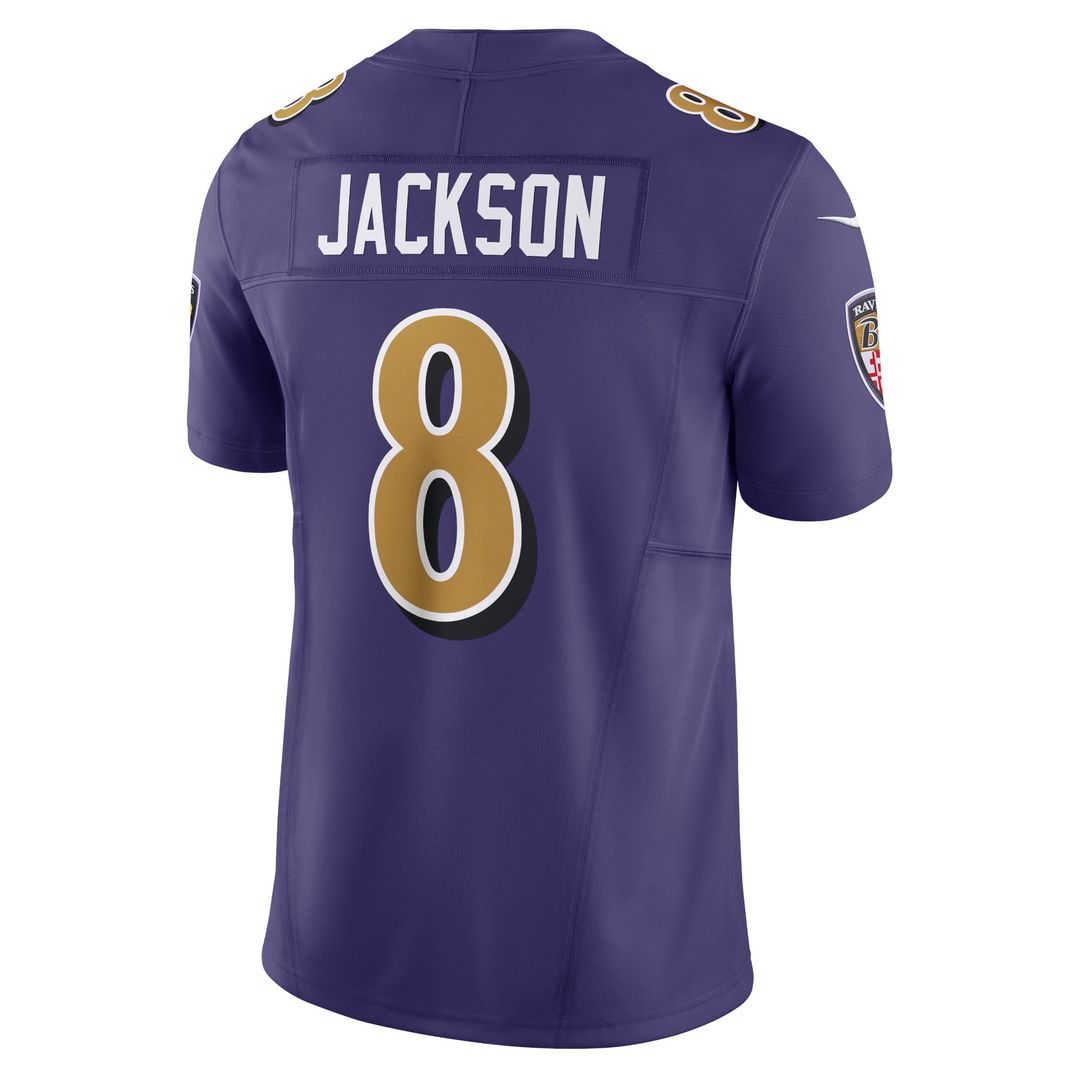 Lamar Jackson Baltimore Ravens Vapor F.U.S.E. Limited Jersey - Purple