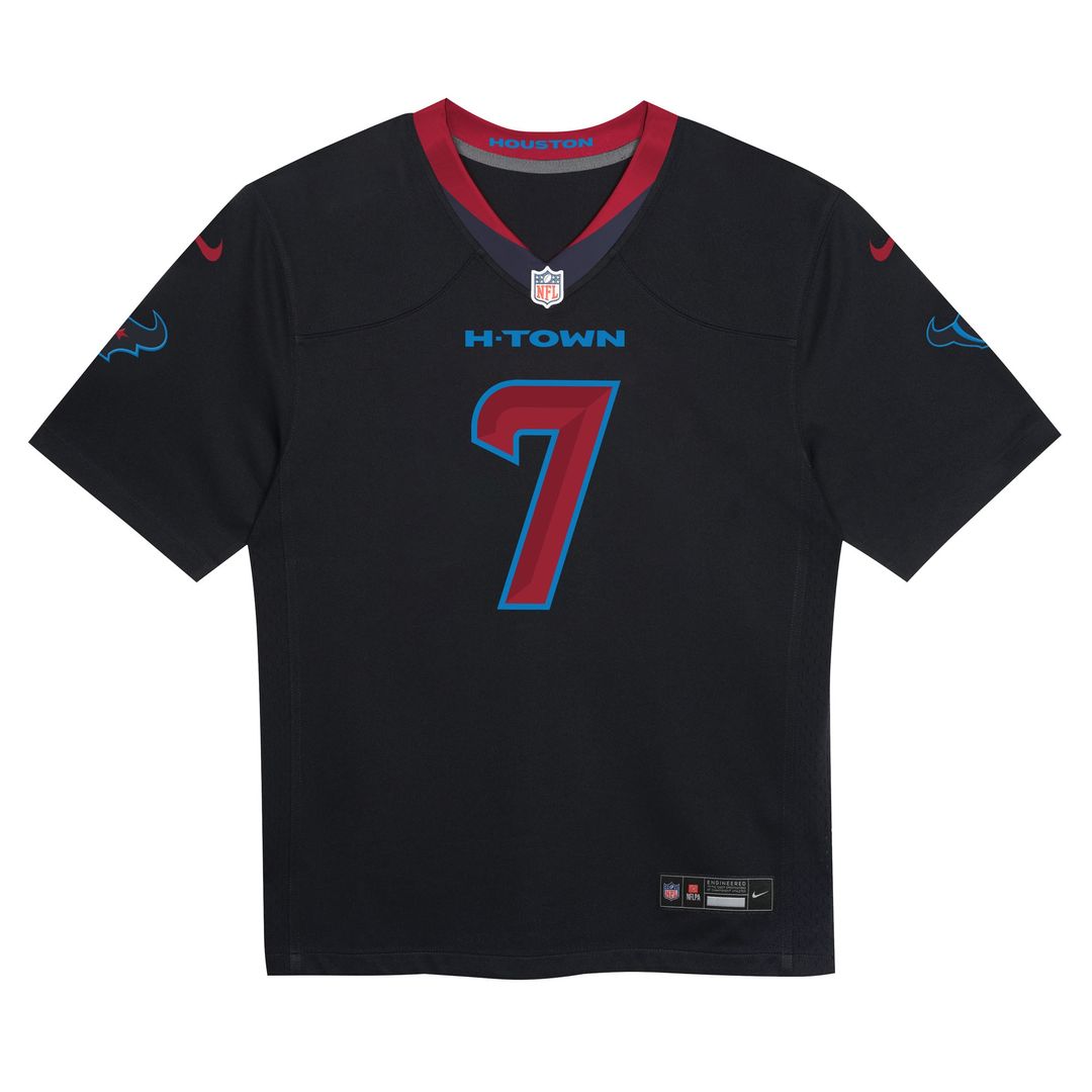 C.J. Stroud Houston Texans Nike Preschool Alternate Player Game Jersey - Navy