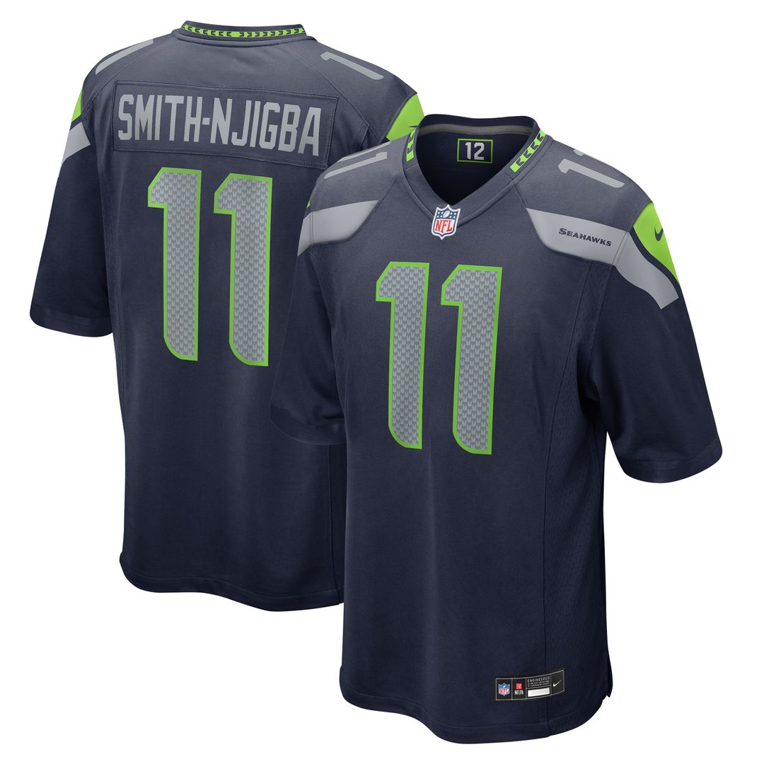 Jaxon Smith-Njigba Seattle Seahawks Nike Game Jersey - White