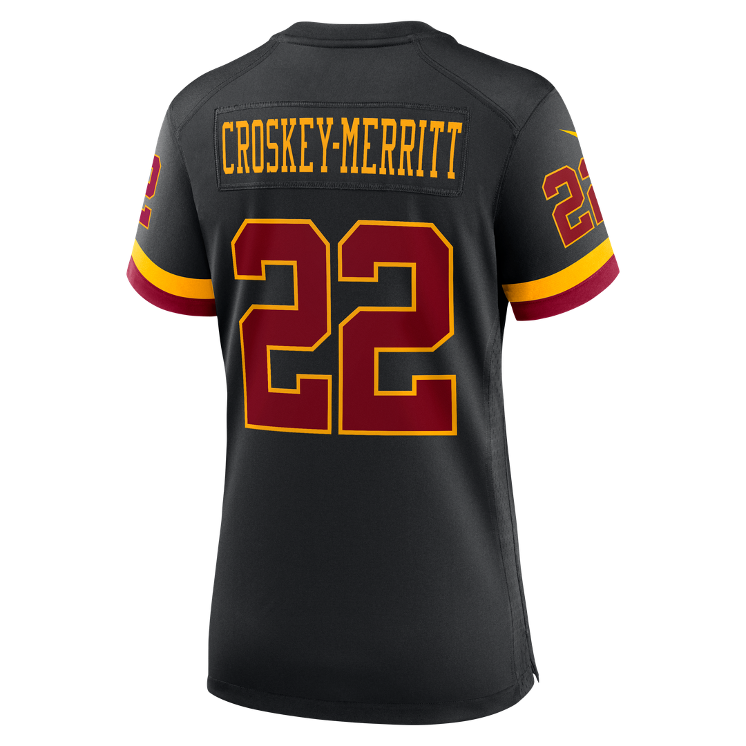 Jacory Croskey-Merritt Washington Commanders Nike Women's Game Super Bowl Era Jersey - White