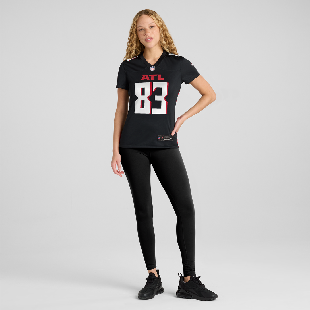 Deven Thompkins Atlanta Falcons Nike Women's Team Game Jersey -  Black
