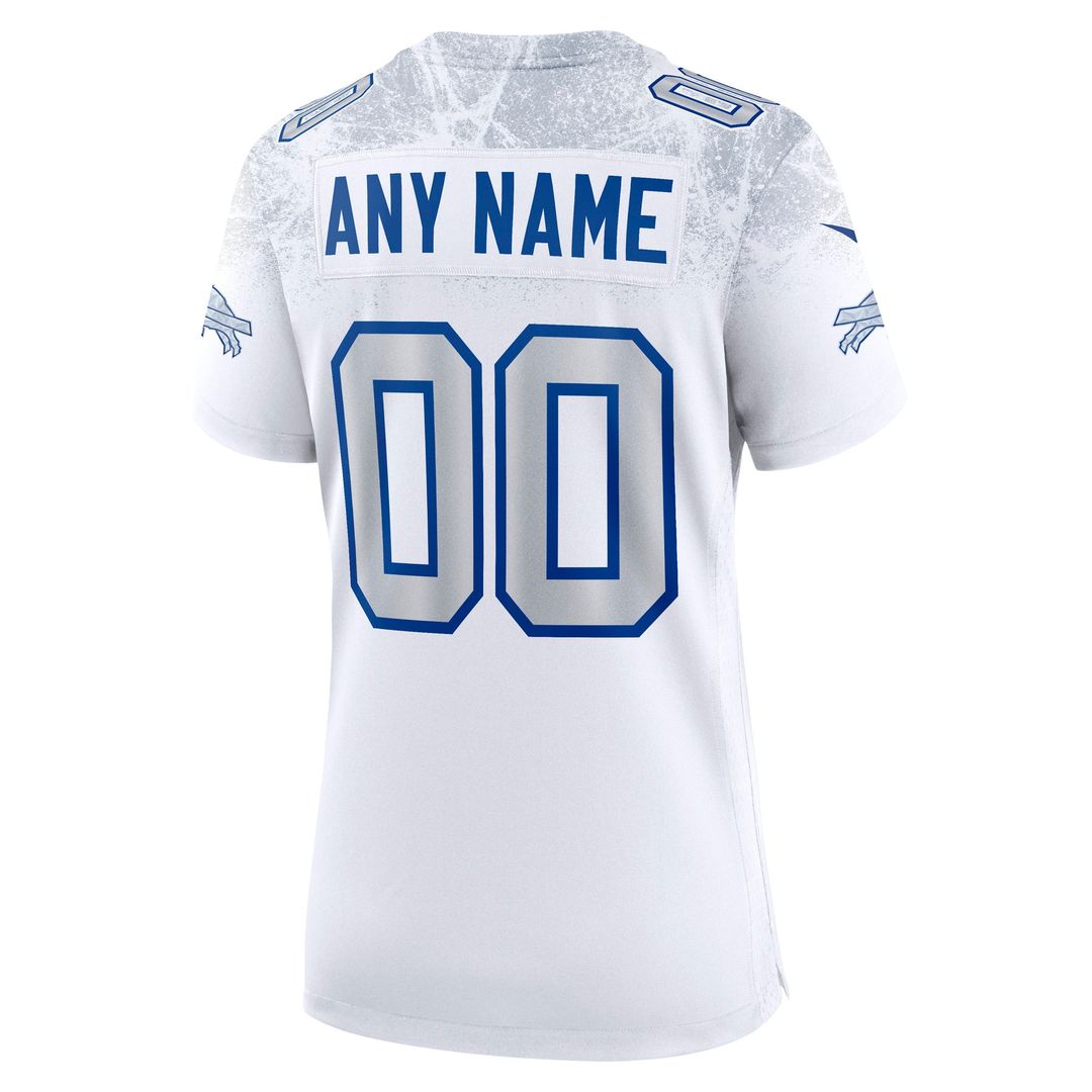 Buffalo Bills Nike Women's 2025 Rivalries Collection Custom Game Jersey - White