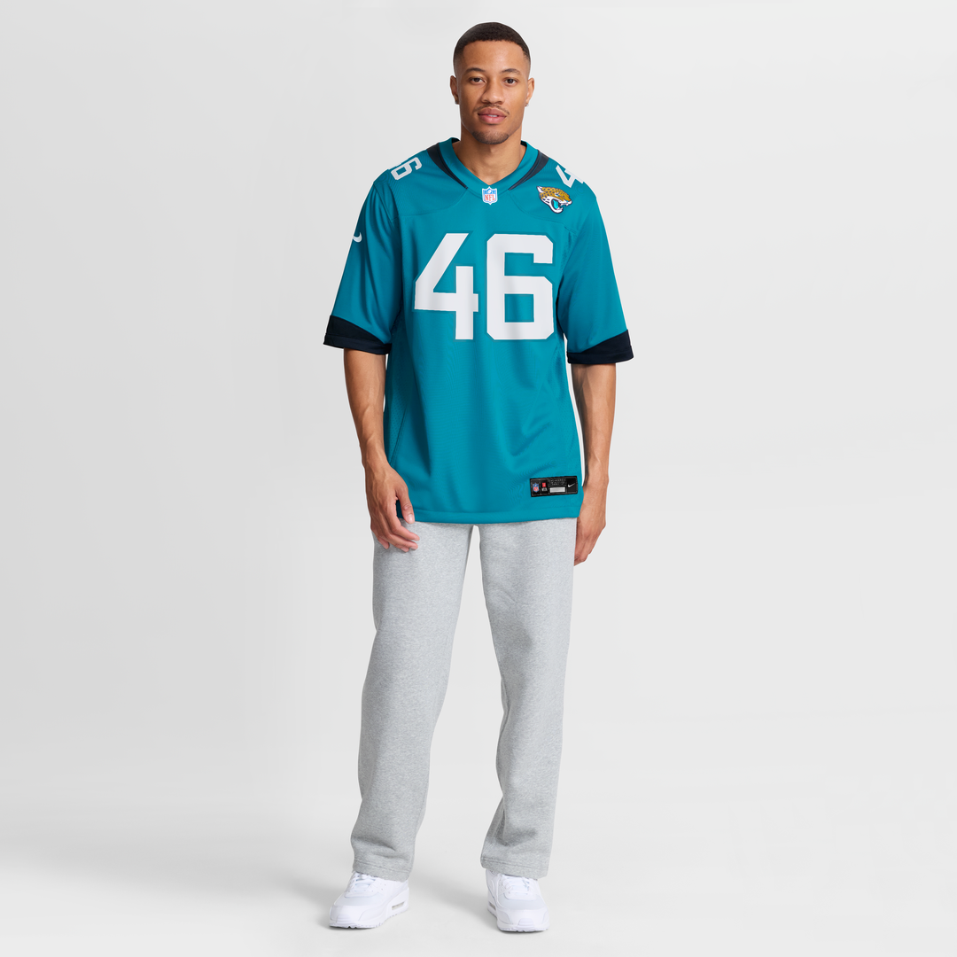 Ross Matiscik Jacksonville Jaguars Nike Game Jersey - Teal