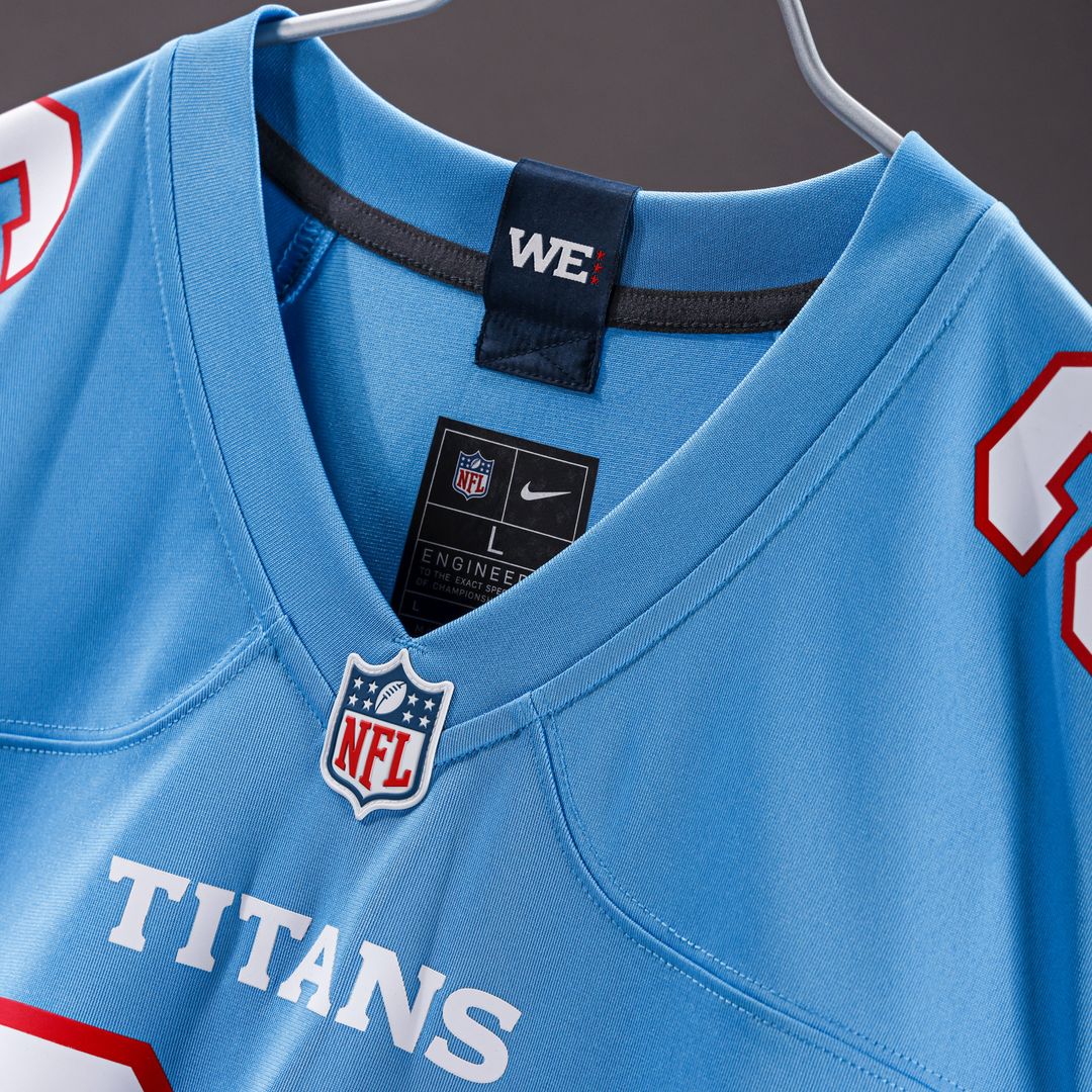 Chimere Dike Tennessee Titans Nike Game Jersey -  White