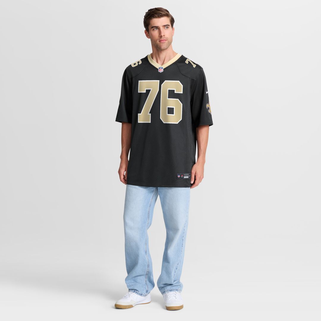 Will Clapp New Orleans Saints Nike Team Game Jersey -  Black