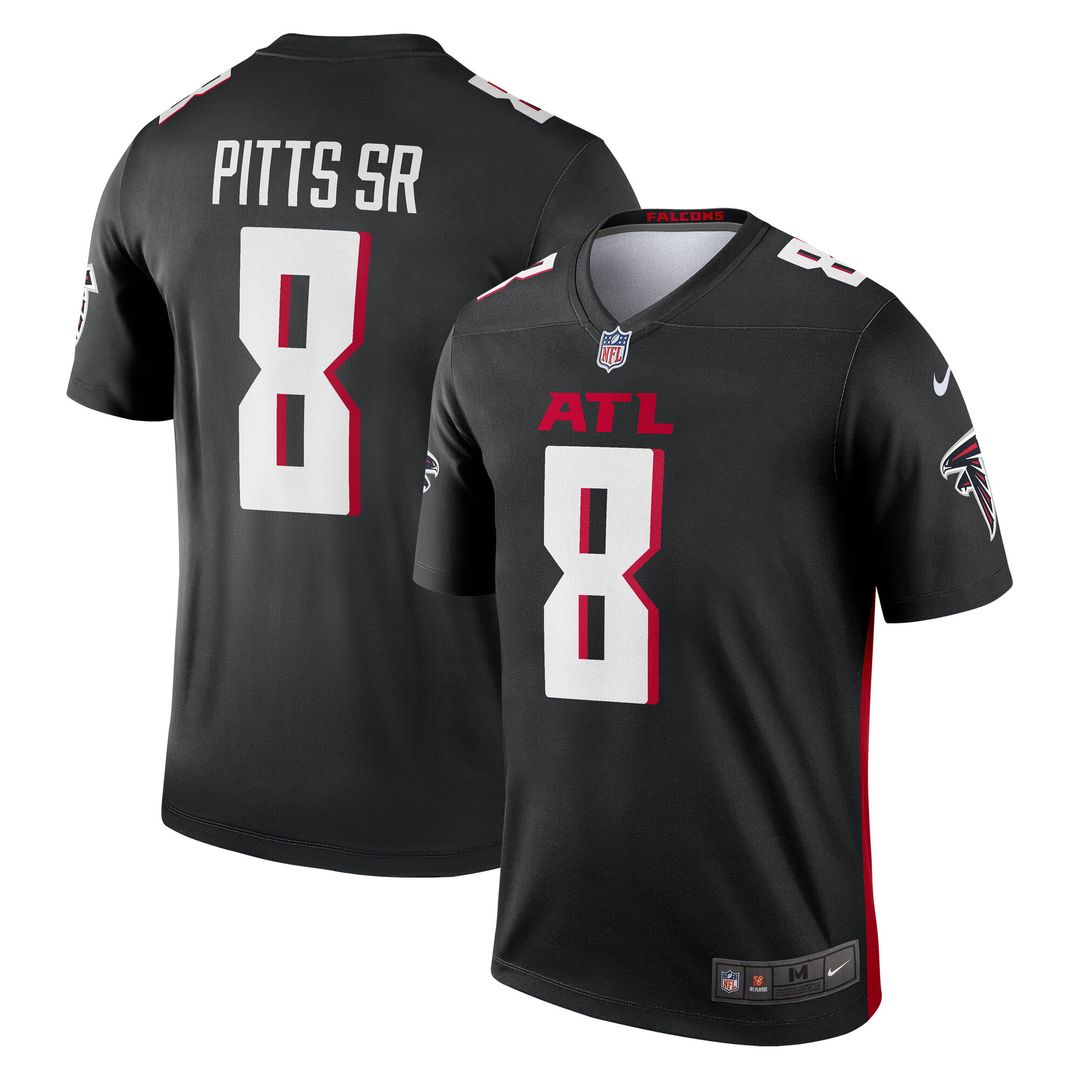 Kyle Pitts Sr. Atlanta Falcons Nike Legend Player Performance Top - Black