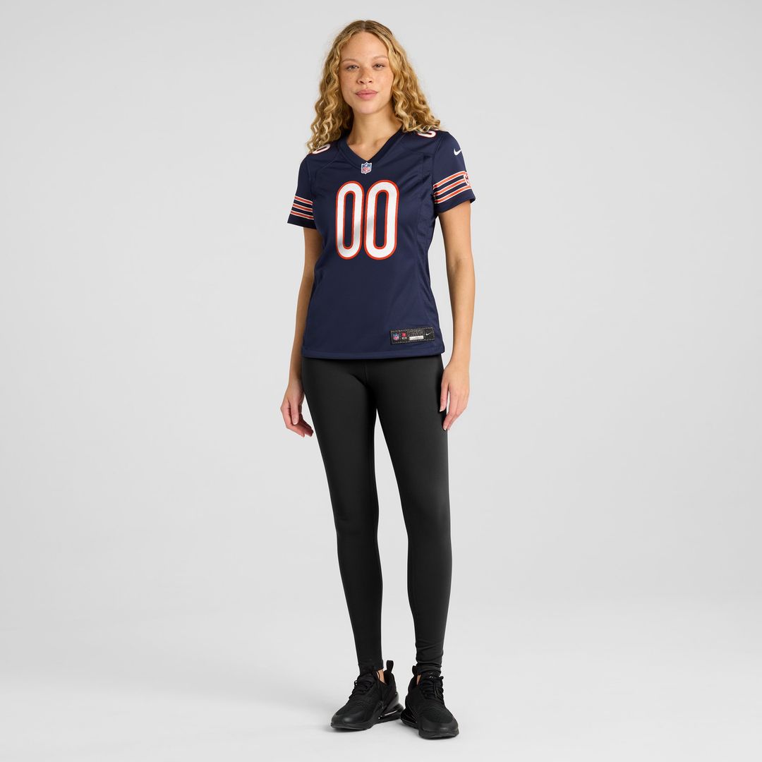 Chicago Bears Nike Women's Custom Game Jersey - Navy