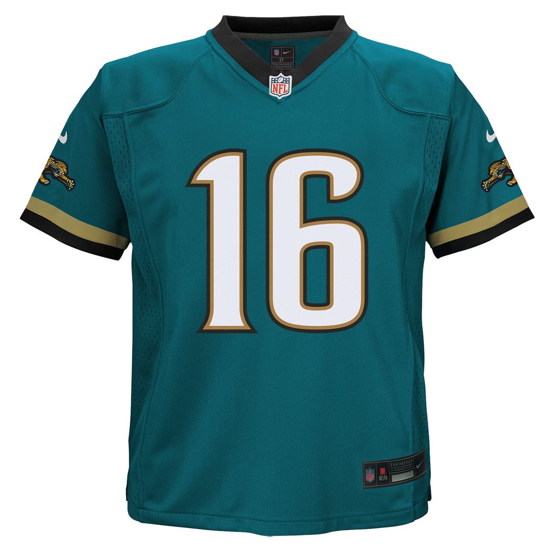 Trevor Lawrence Jacksonville Jaguars Nike Infant Alternate Prowler Throwback Player Game Jersey - Teal