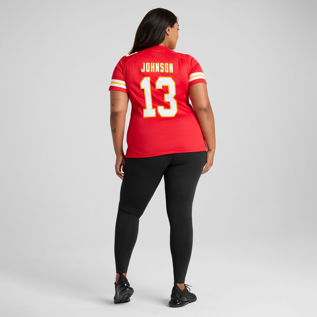 Nazeeh Johnson Kansas City Chiefs Nike Women's Game Player Jersey - Red