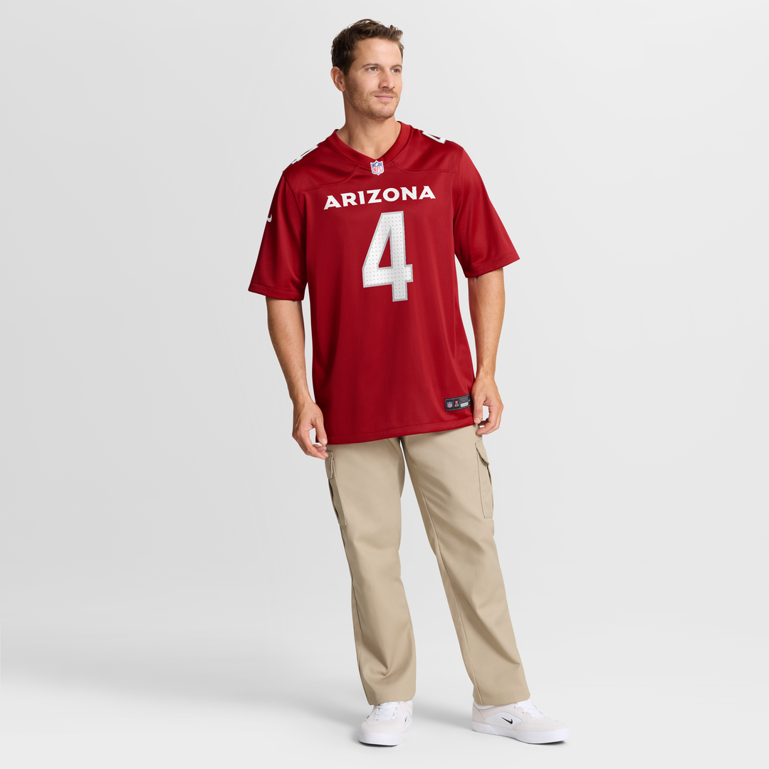 Jeremiyah Love Arizona Cardinals Nike Game Player Jersey - White