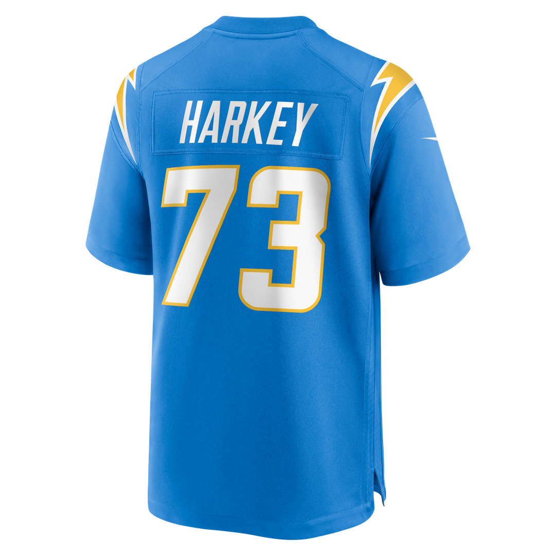 Alex Harkey Los Angeles Chargers Nike Team Game Jersey - Powder Blue