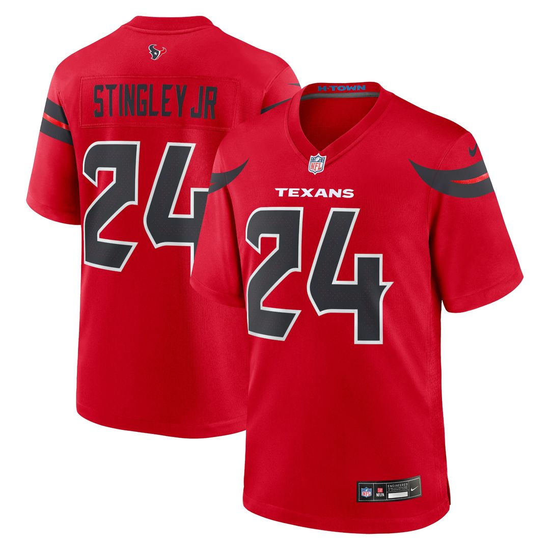 Derek Stingley Jr. Houston Texans Nike Game Jersey - Navy
